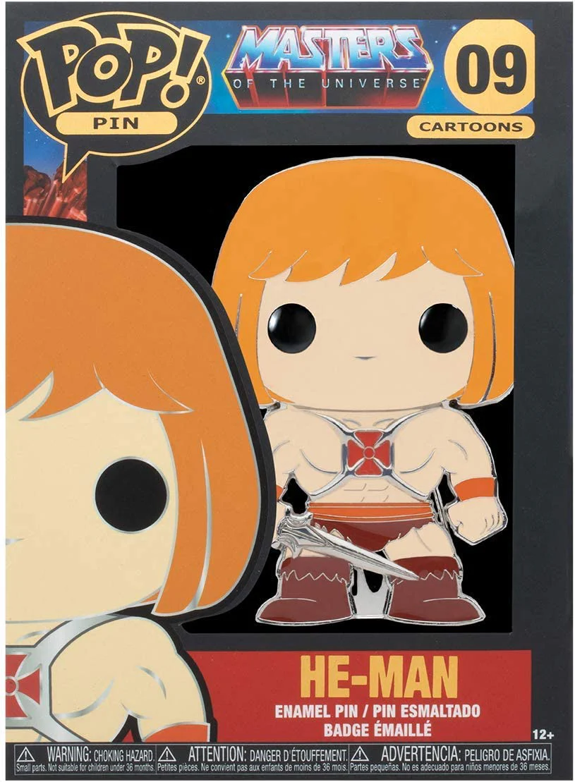 Funko Pop! Pins: Masters of The Universe - He Man Pin - Image 2