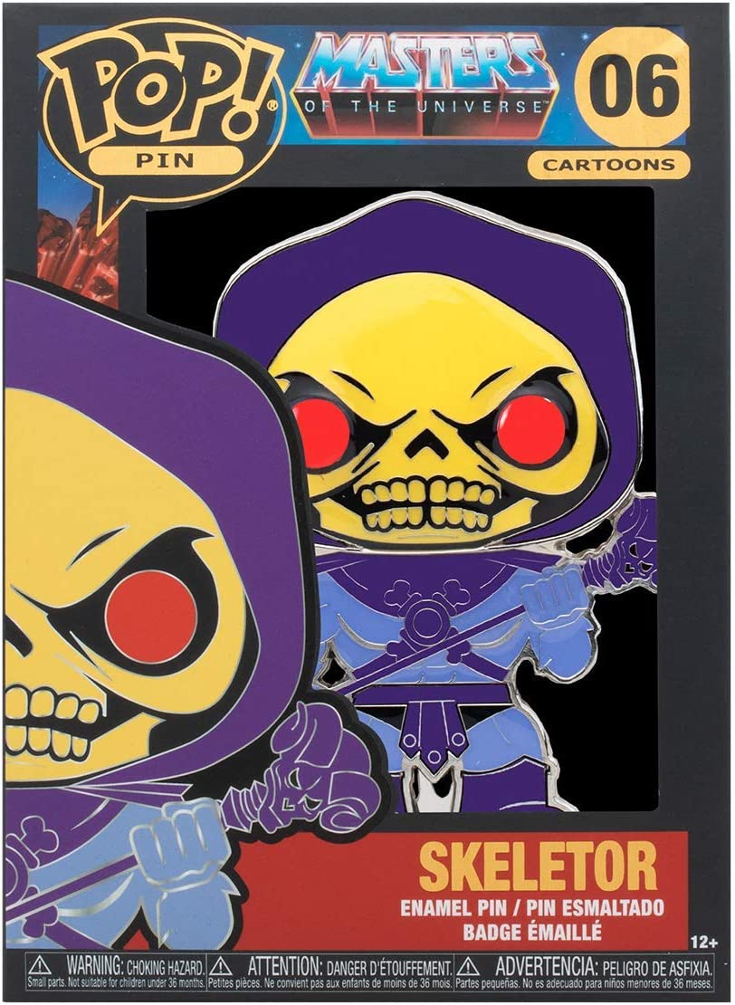 Funko Pop! Pin: Masters of the Universe - Skeletor with Glow-in-the-Dark Eyes #06 - Image 2