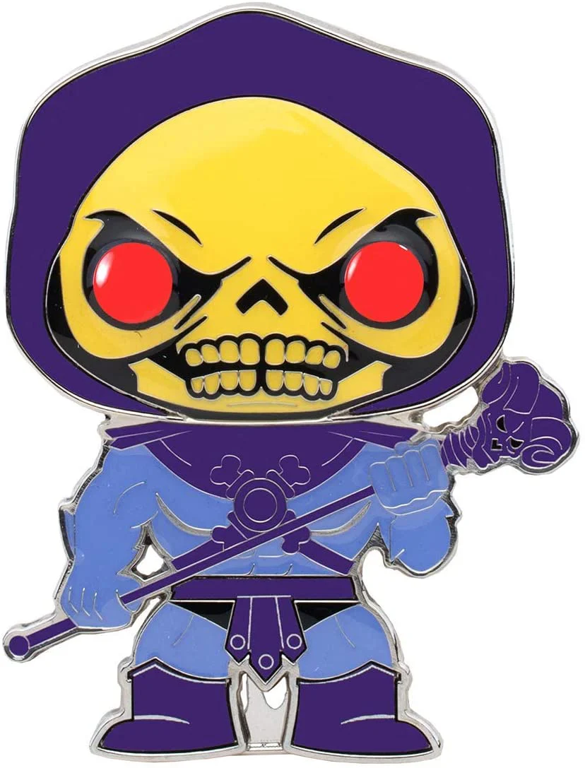 Funko Pop! Pin: Masters of the Universe – Skeletor with Glow-in-the-Dark Eyes #06