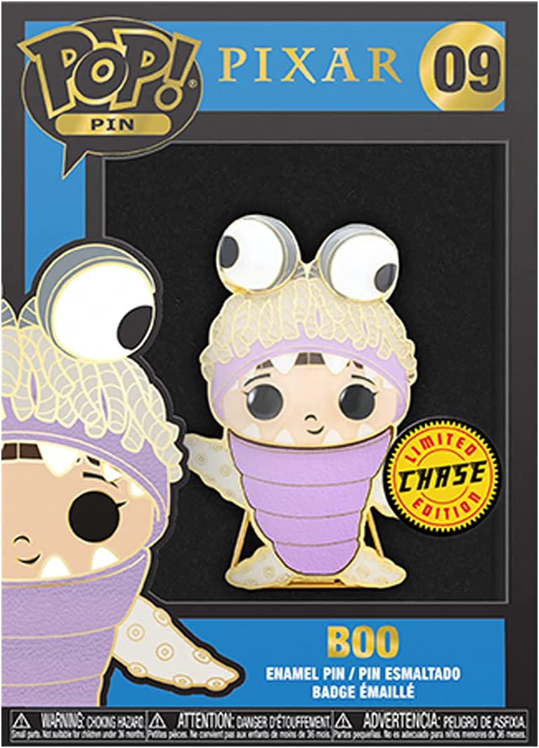Funko Pop! Pins: Monsters Inc. - Boo in Monster Suit Chase - Image 2