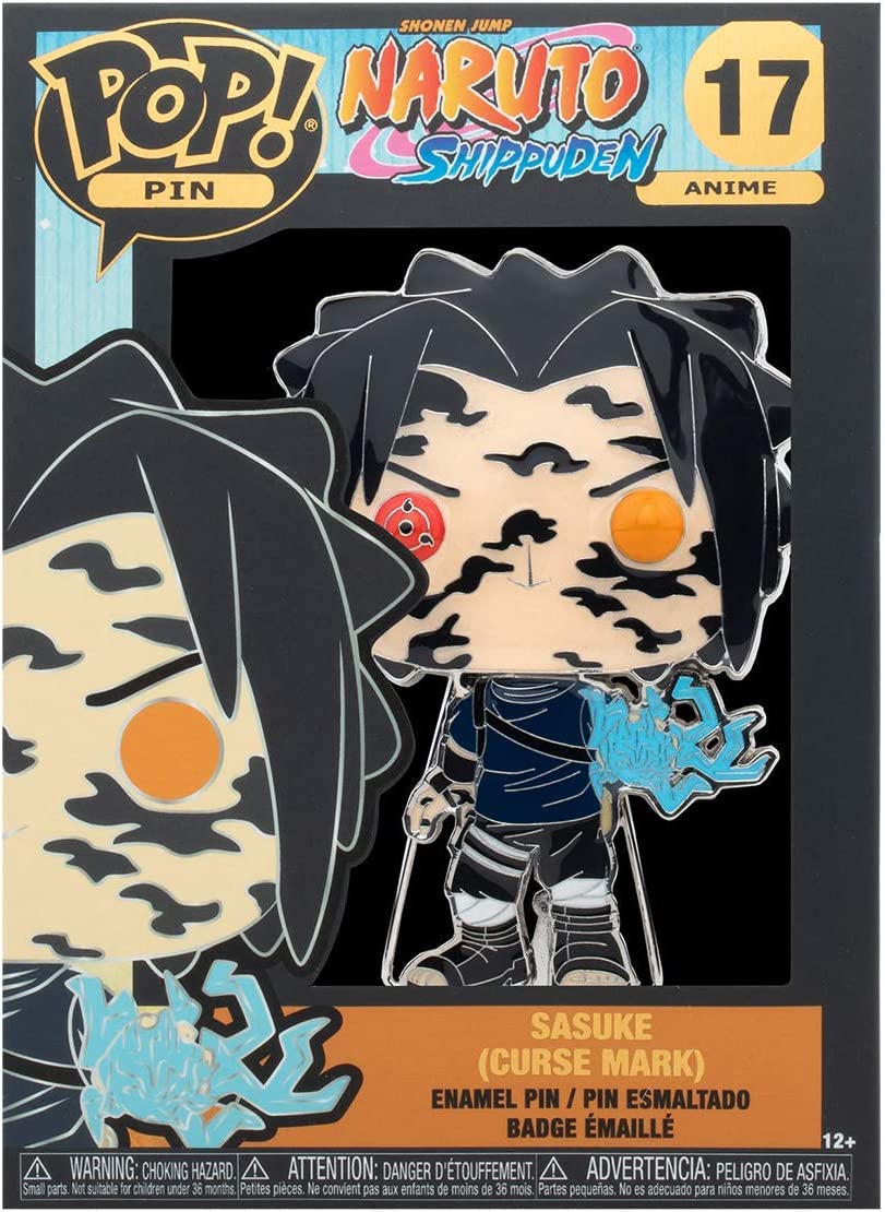 Funko Pop! Pin: Naruto Shippuden - Sasuke Curse Mark #17 - Image 2