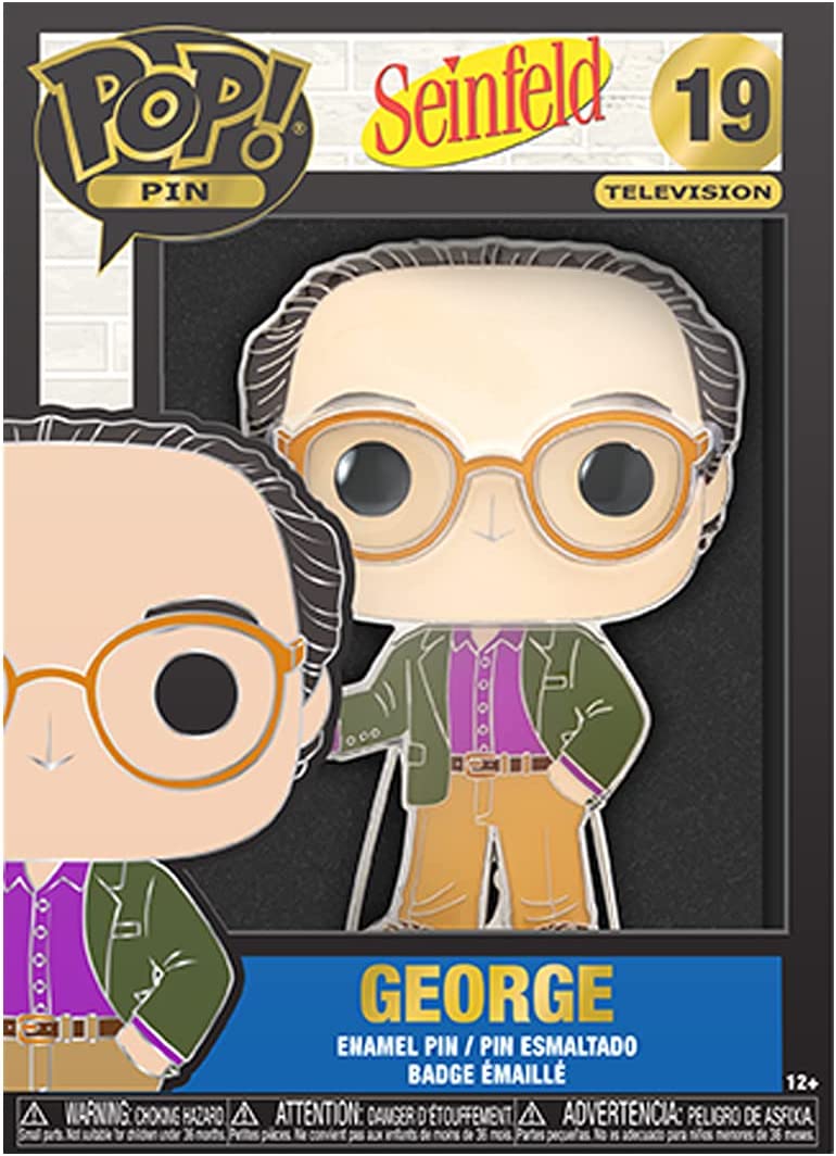 Funko Pop! Pin: Seinfeld - George #19 - Image 2