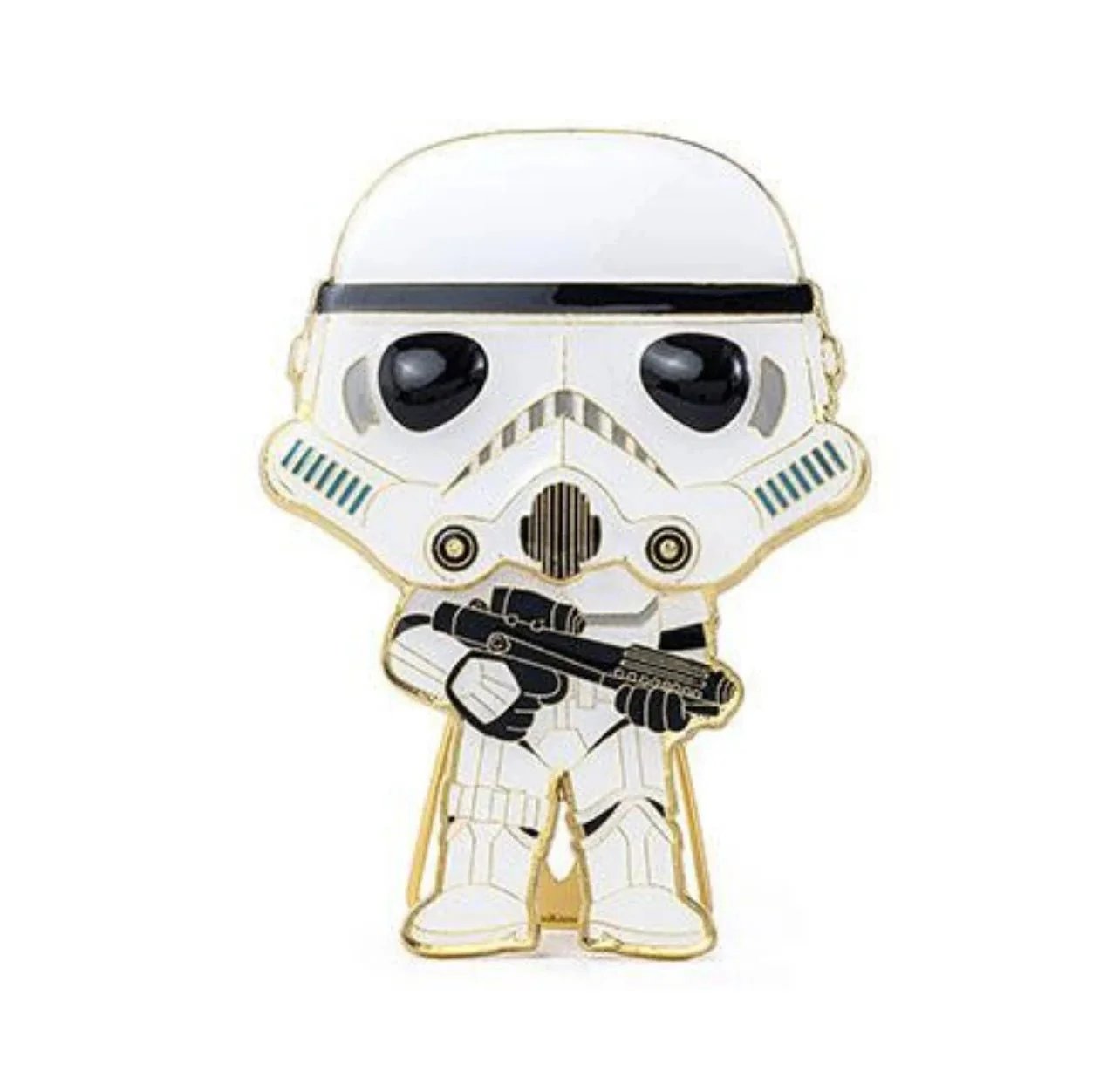 Funko Pop! Pins Star Wars Stormtrooper Enamel Pin - Image 1