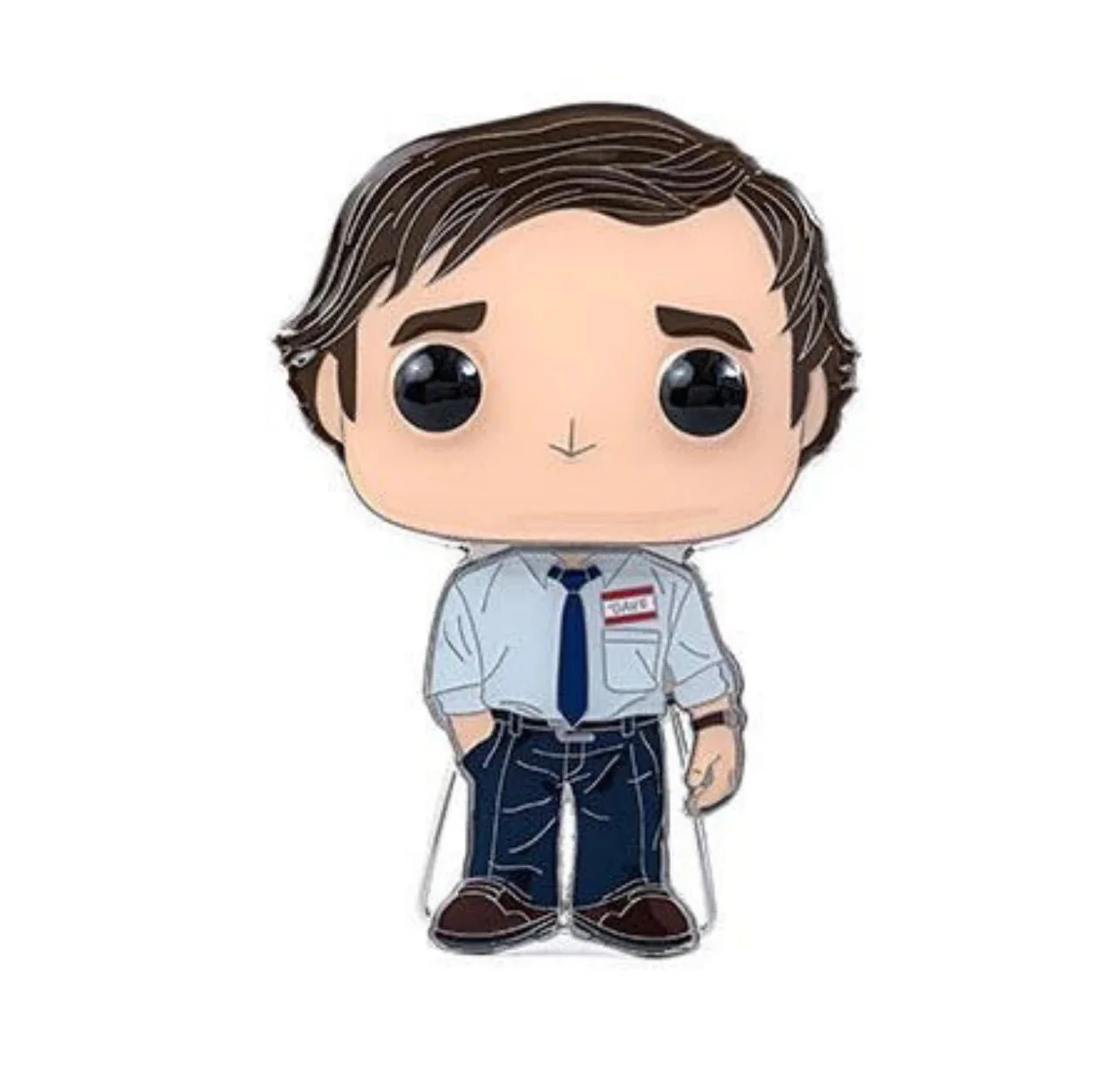 Funko Pop! Pins The Office Jim Halpert 4" Pin - Image 1