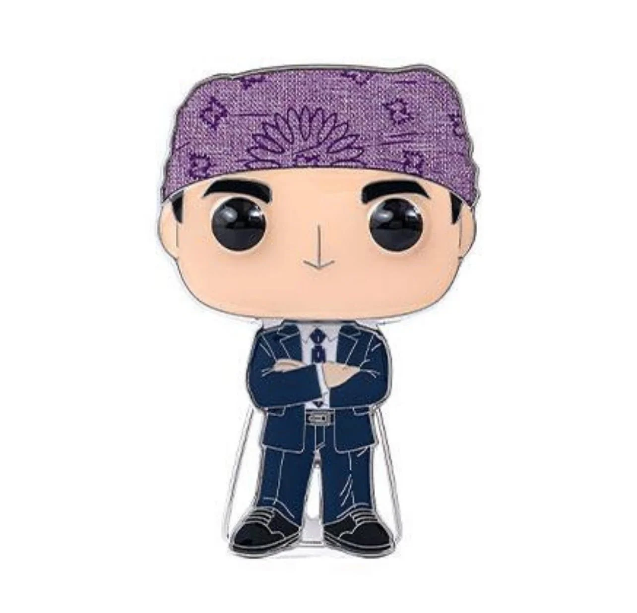 Funko Pop! Pins The Office Prison Mike CHASE 4" Pin - Image 1