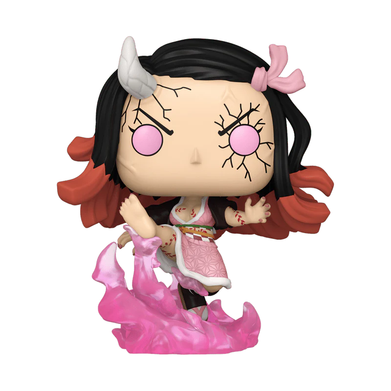 Funko Pop! Plus: Demon Slayer: Kimetsu no Yaiba - Nezuko Kamado Blood Demon Art #1663 Glow-in-the-Dark Shop Exclusive - Image 1