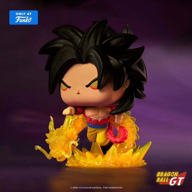 Funko Pop! Plus: Dragon Ball GT - Super Saiyan 4 Goku Dragon Fist #2077 Shop Exclusive - Image 3