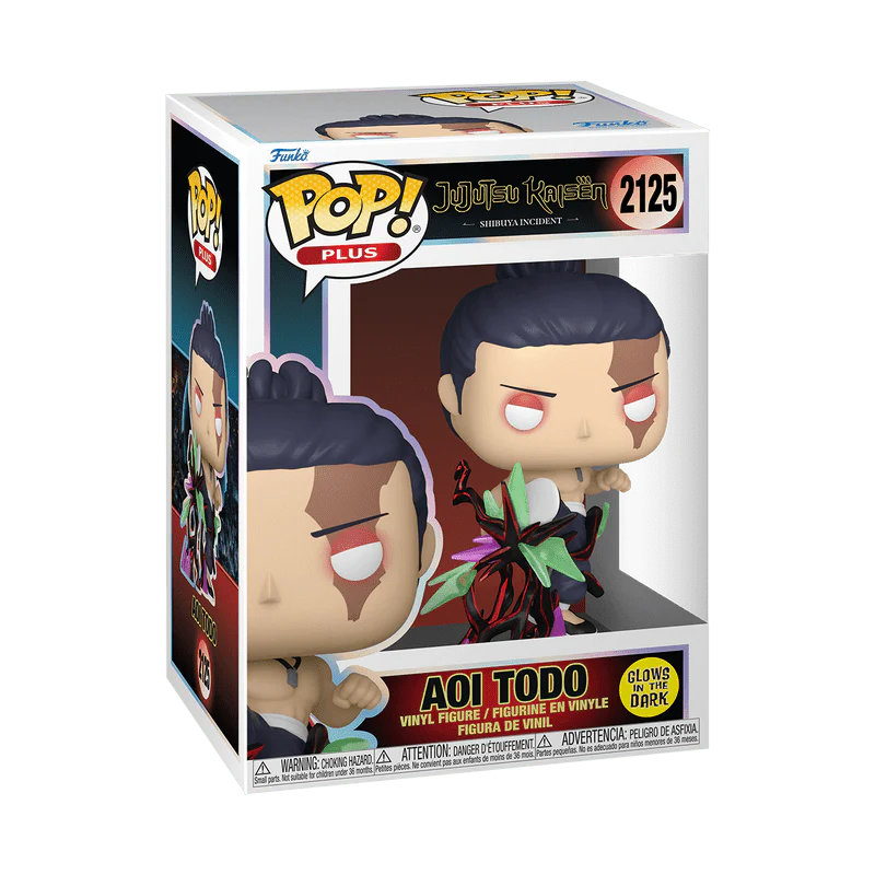 Funko Pop! Plus: Jujutsu Kaisen - Aoi Todo #2125 Glow-in-the-Dark - Image 3