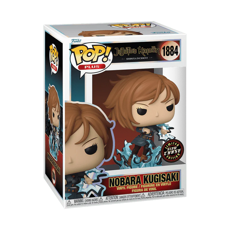 Funko Pop! Plus: Jujutsu Kaisen - Nobara Kugisaki Glow-in-the-dark Chase #1884 - Image 2