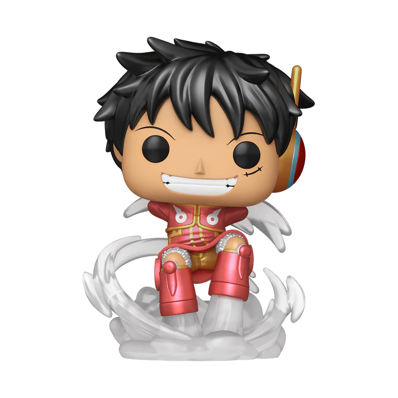 Funko Pop! Plus: One Piece – Monkey D. Luffy Egghead Arc #2138 Metallic Hot Topic Exclusive