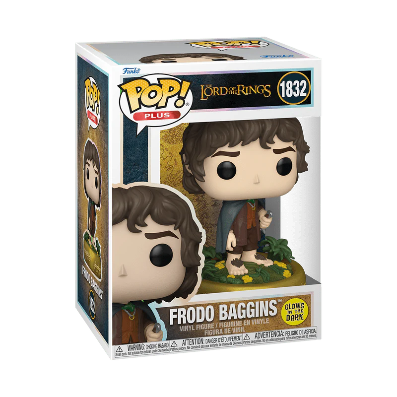 Funko Pop! Plus: The Lord of the Rings - Frodo Baggins #1832 Glow-in-the-Dark - Image 2