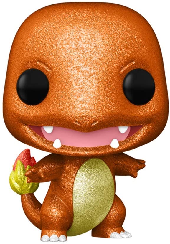 Funko Pop! Games: Pokemon - Charmander Diamond Glitter #455 2021 Spring Convention Limited Edition Exclusive - Image 1