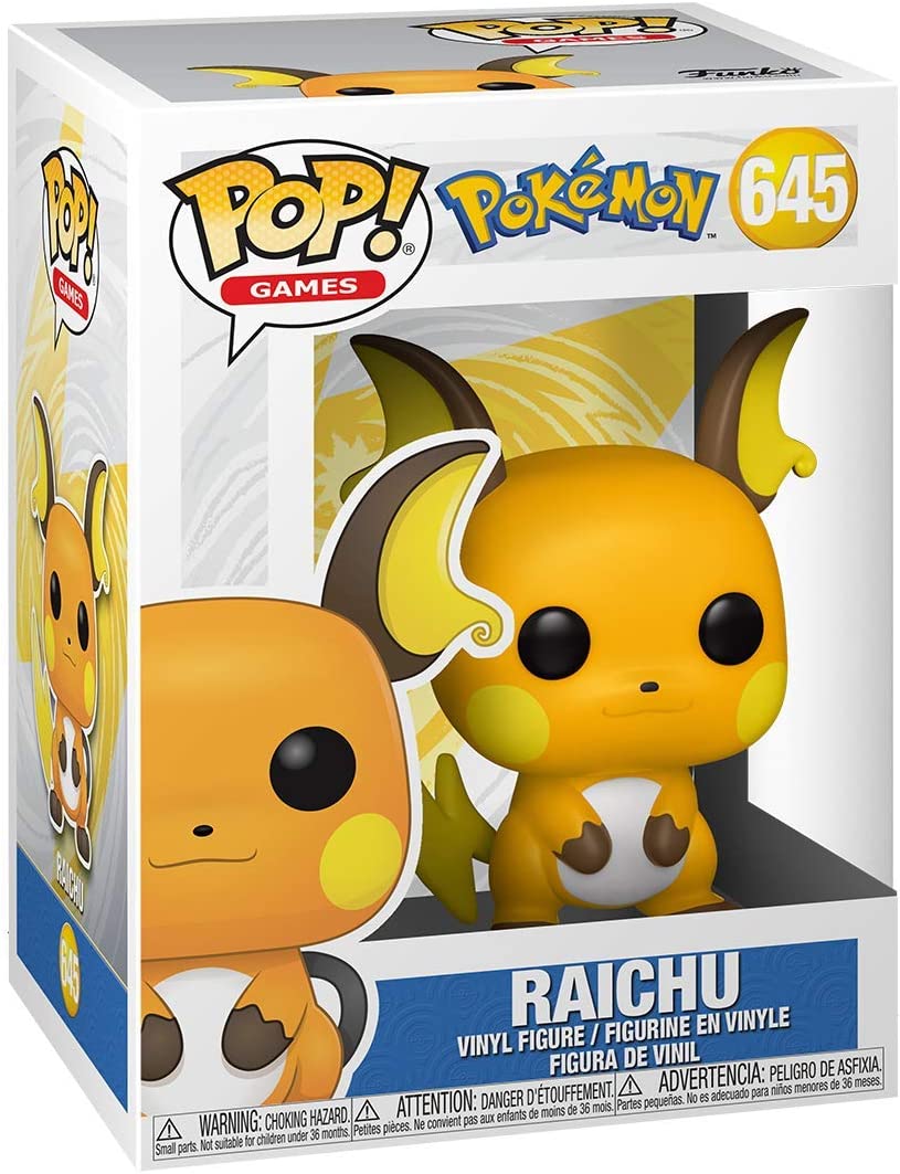 Funko Pop! Games: Pokemon - Raichu #645 - Image 2