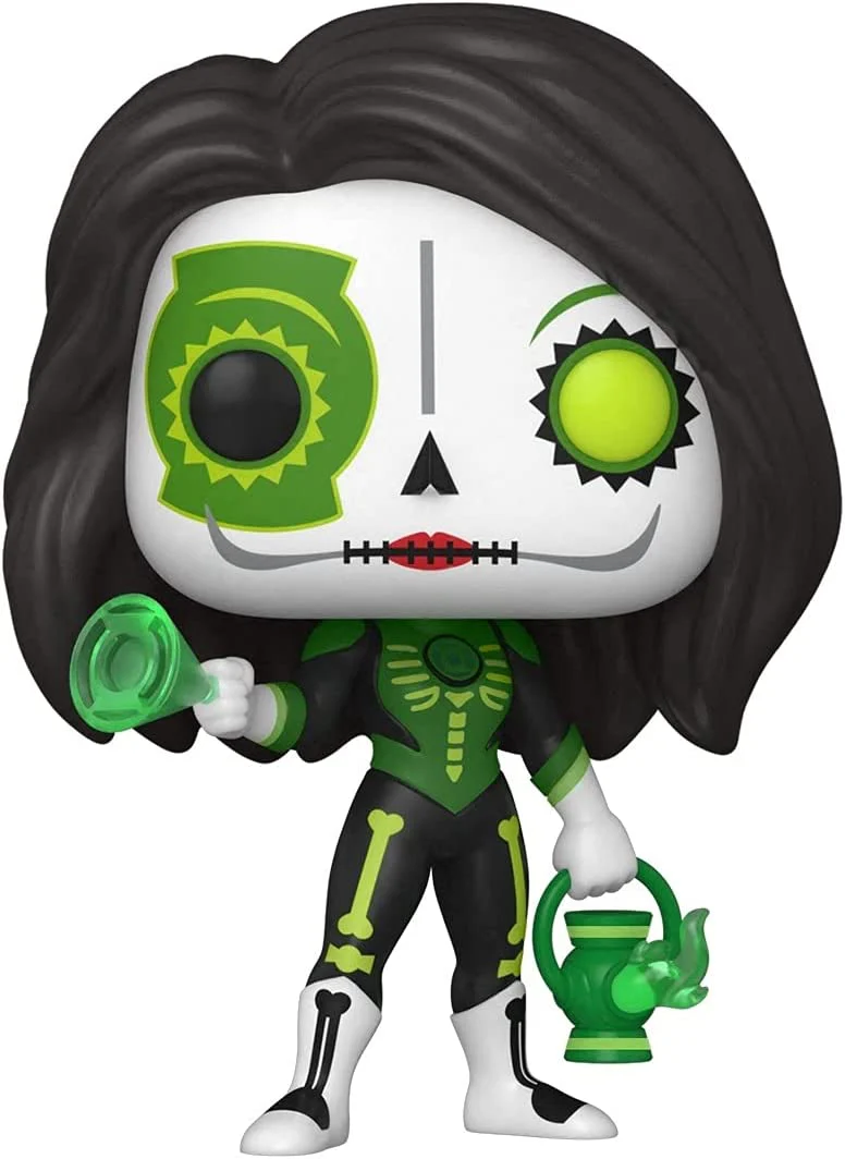 Funko Pop! Heroes: Dia De Los DC - Green Lantern Jessica Cruz #411 - Image 1