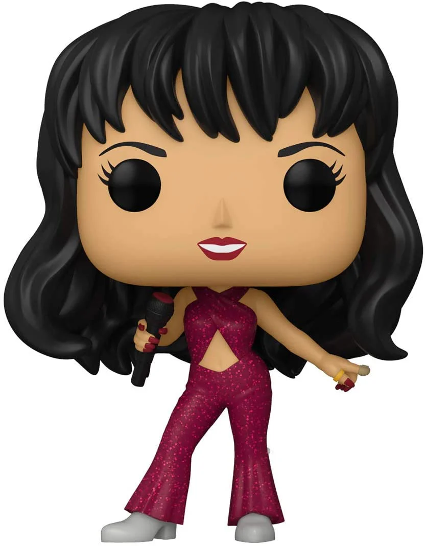 Funko Pop! Rocks: Selena - Selena Burgundy Outfit #205 Glitter - Image 1