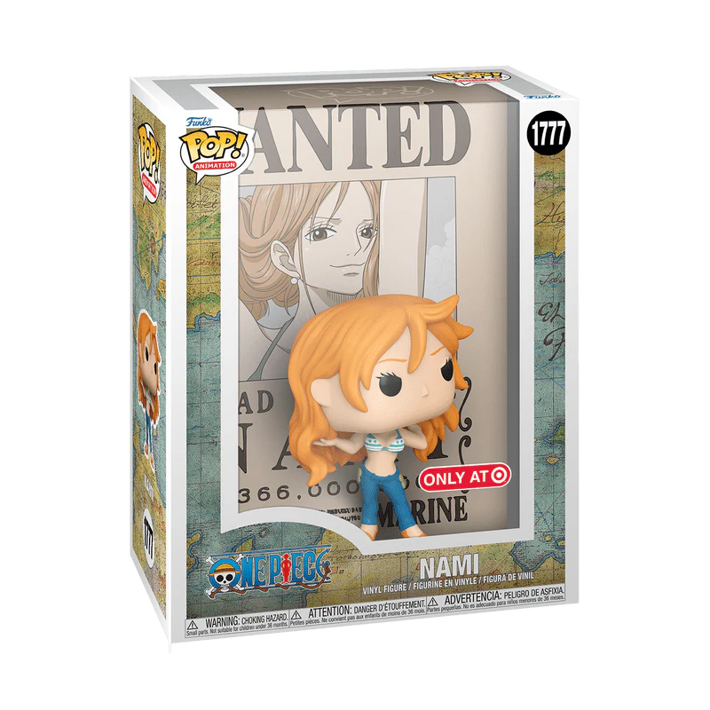 Funko Pop! Poster Animation: One Piece - Nami Wanted Poster #1777 Target Exclusive - Image 2
