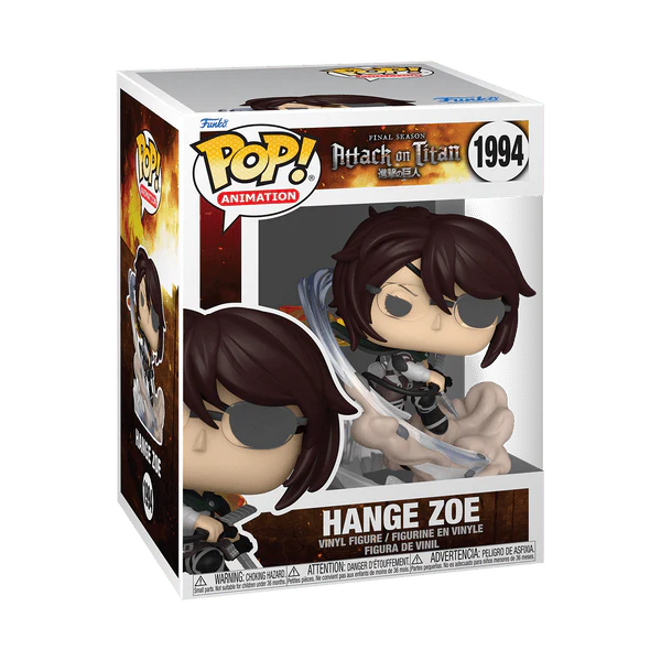 Funko Pop! Premium Animation: Attack on Titan - Hange Zoe #1994 - Image 2