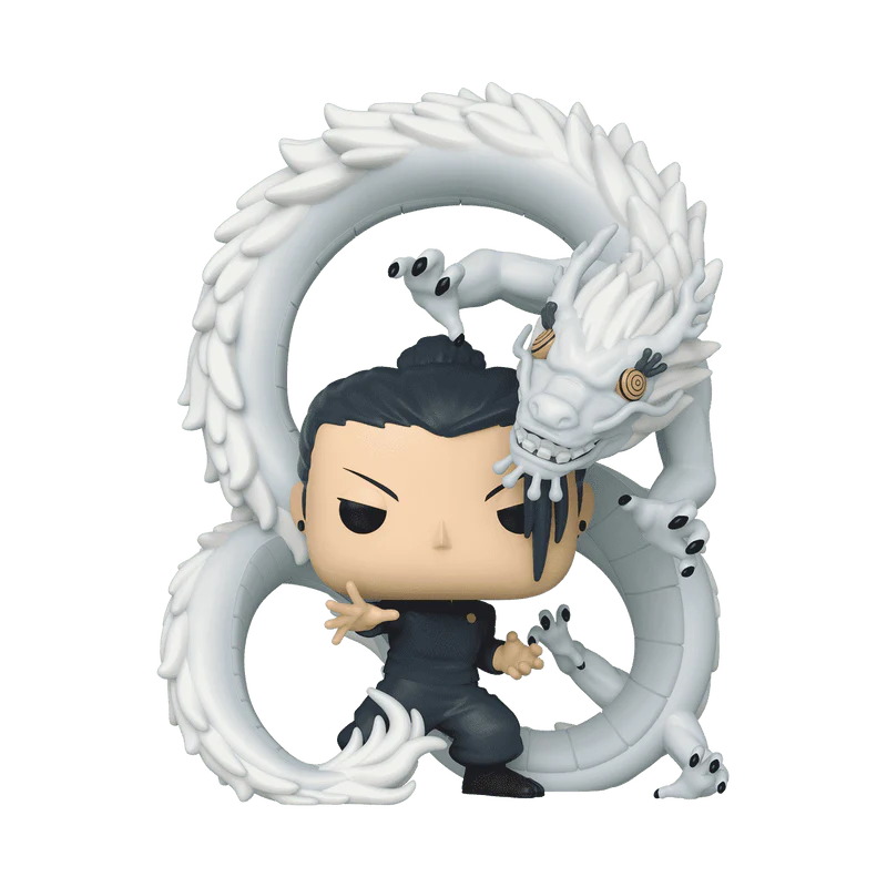 Funko Pop! Premium: Jujutsu Kaisen - Suguru Geto and Cursed Spirit Dragon #1891 GameStop Exclusive - Image 1