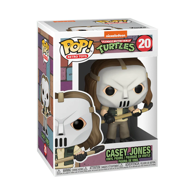 Funko Pop! Retro Toys: Teenage Mutant Ninja Turtles - Casey Jones #20 - Image 2