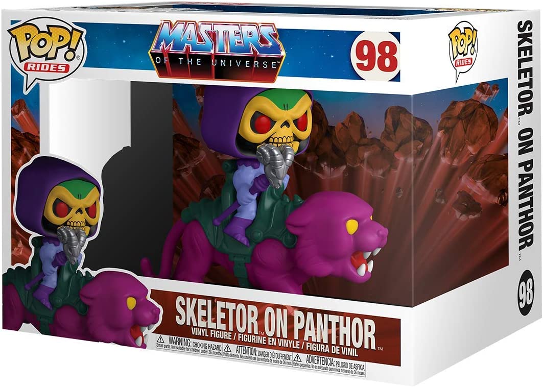 Funko Pop! Ride Masters of The Universe Skeletor on Panthor Vinyl Figure - Image 2