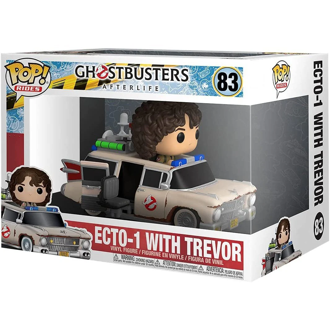 Funko Pop! Rides Movies: Ghostbusters: Afterlife - Ecto-1 with Trevor #83 - Image 2