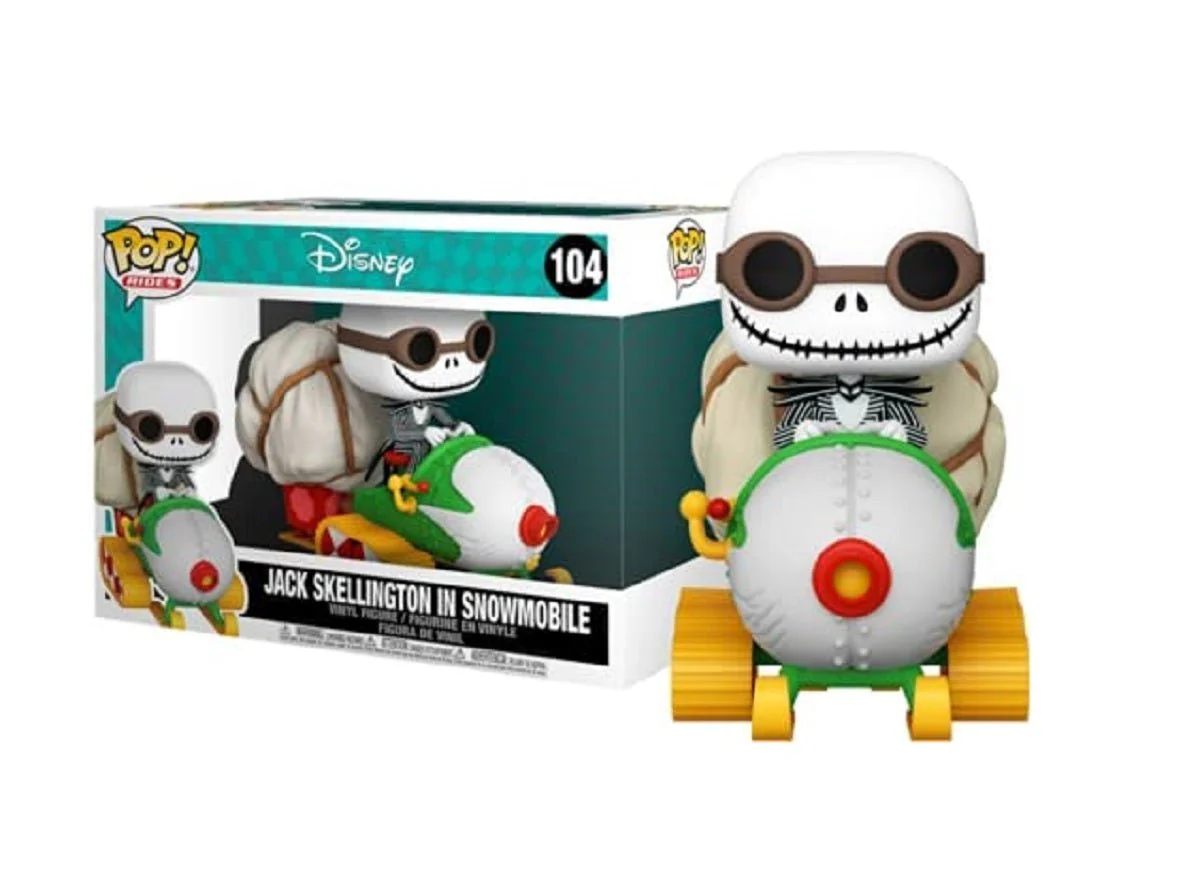 Funko Pop! Rides Super Deluxe Disney: The Nightmare Before Christmas - Jack Skellington in Snowmobile #104 - Image 2