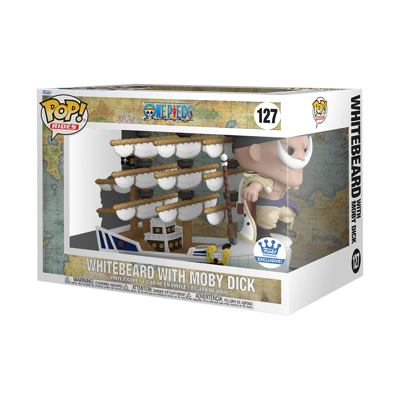 Funko Pop! Rides Deluxe: One Piece - Whitebeard with Moby Dick #127 Shop Exclusive - Image 2