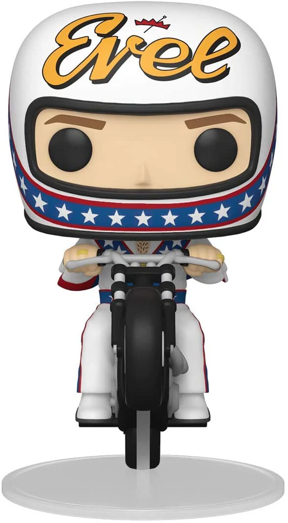 Funko POP Rides Evel Knievel on Motorcycle Vinyl Figure