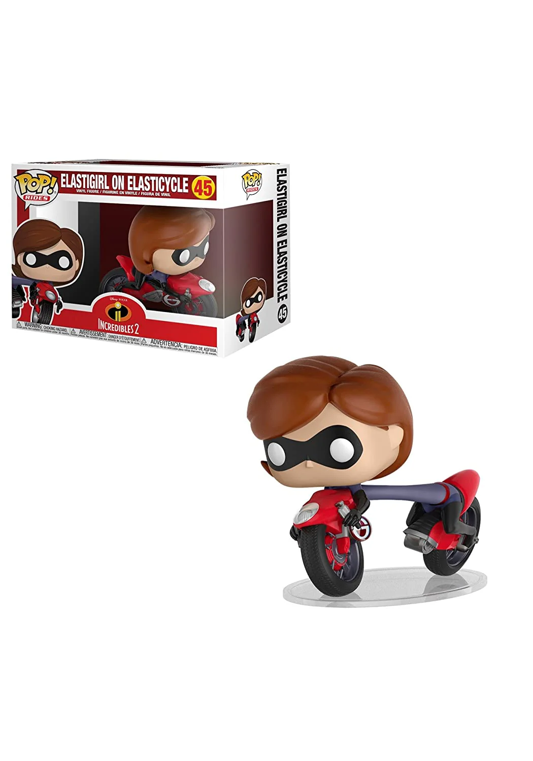 Funko Pop! Rides: Incredibles 2 – Elastigirl on Elasticycle #45