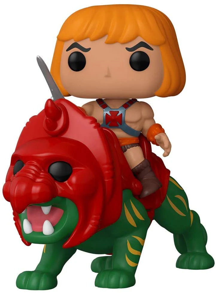 Funko Pop! Rides: Masters of The Universe - He-Man on Battle Cat - Image 1