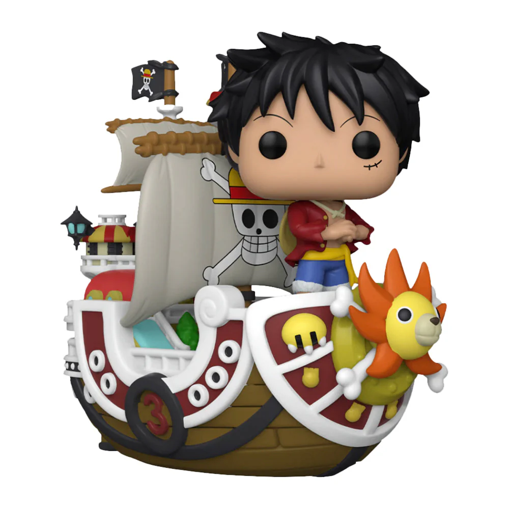 Funko Pop! Rides Animation: One Piece - Luffy with Thousand Sunny 2022 Winter Convention Exclusive - Image 1