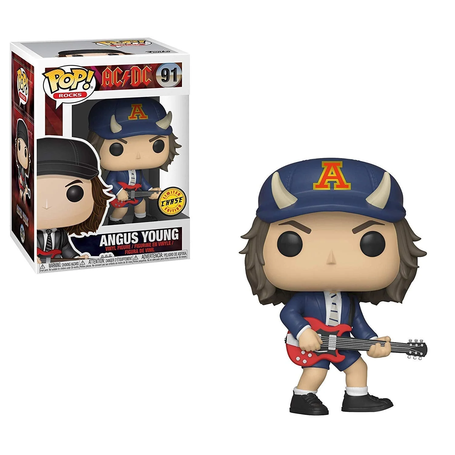 Funko Pop Rocks AC/DC – Angus Young Chase Vinyl Figure