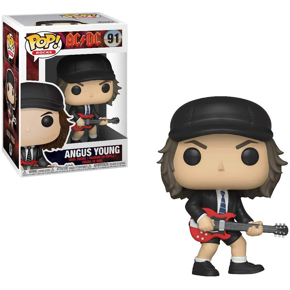 Funko Pop Rocks AC/DC - Angus Young Vinyl Figure - Image 1