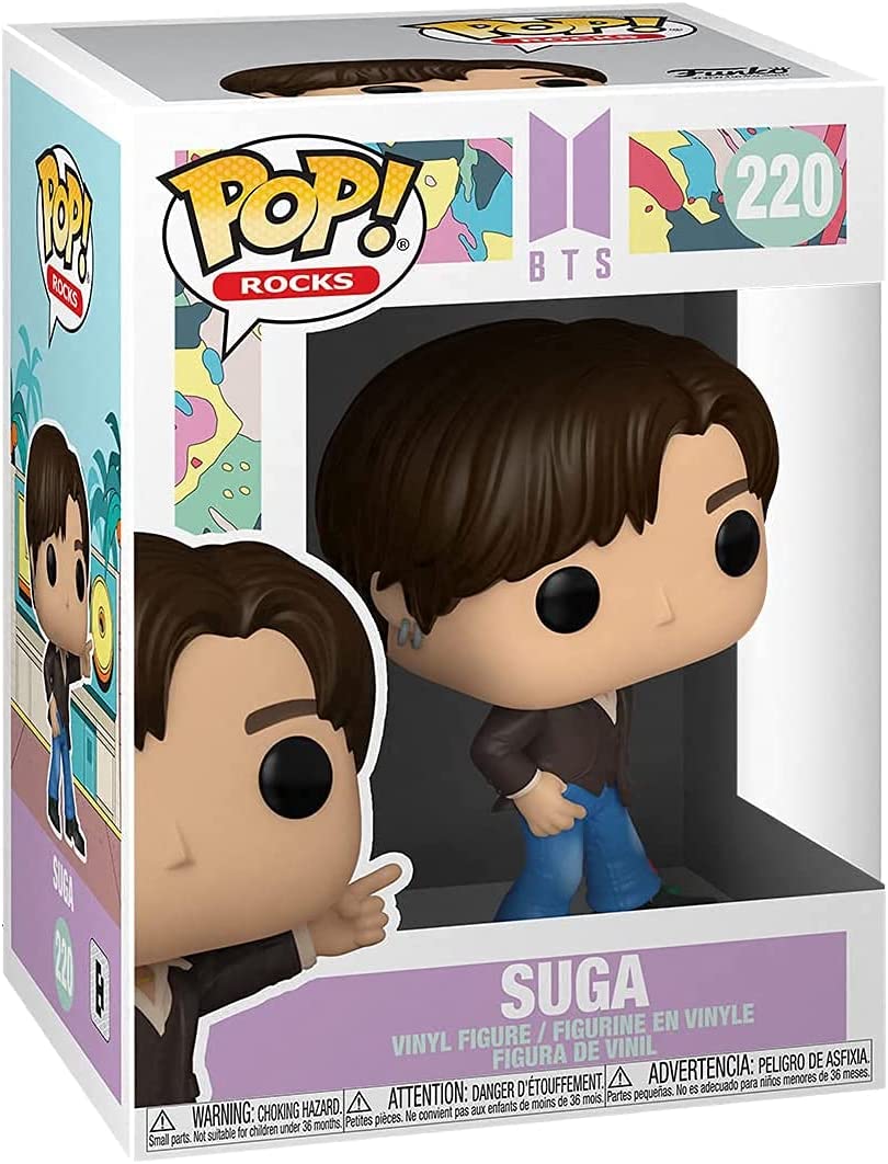 Funko Pop! Rocks: BTS - Suga Dynamite #220 - Image 2