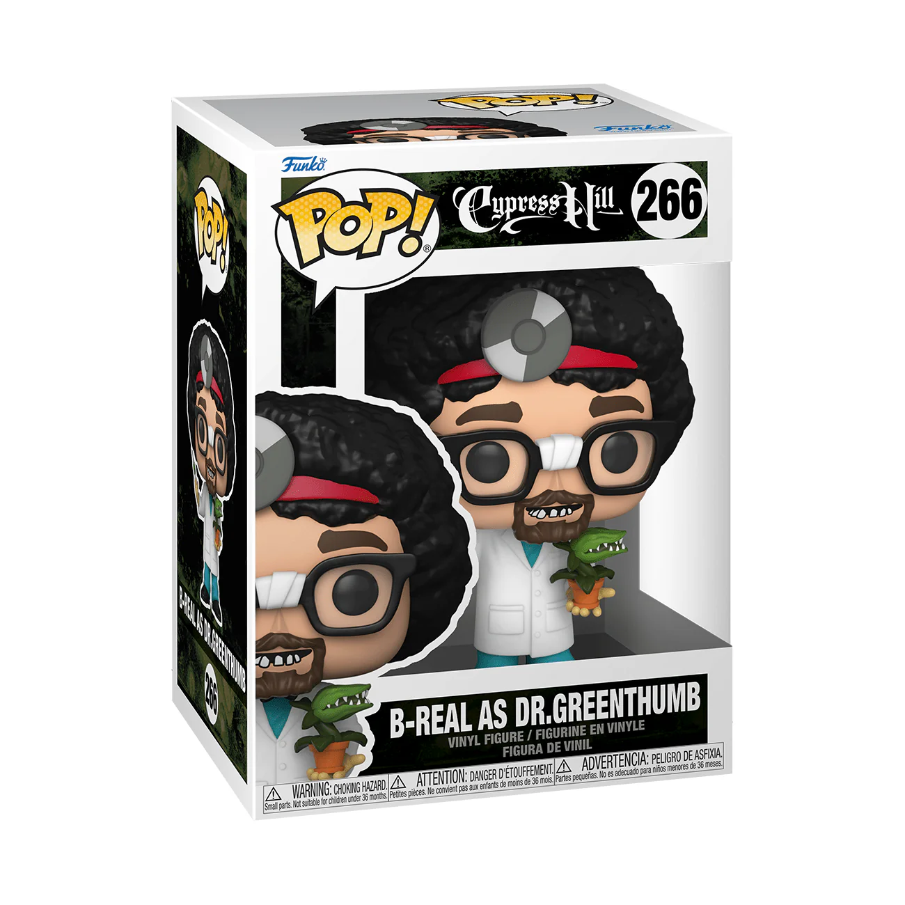 Funko Pop! Rocks: Cypress Hill - B-Real as Dr. Greenthumb #256 - Image 1