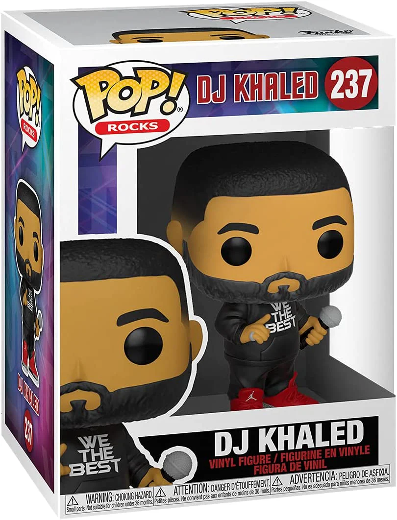 Funko Pop! Rocks: DJ Khaled Vinyl Figure - Image 2