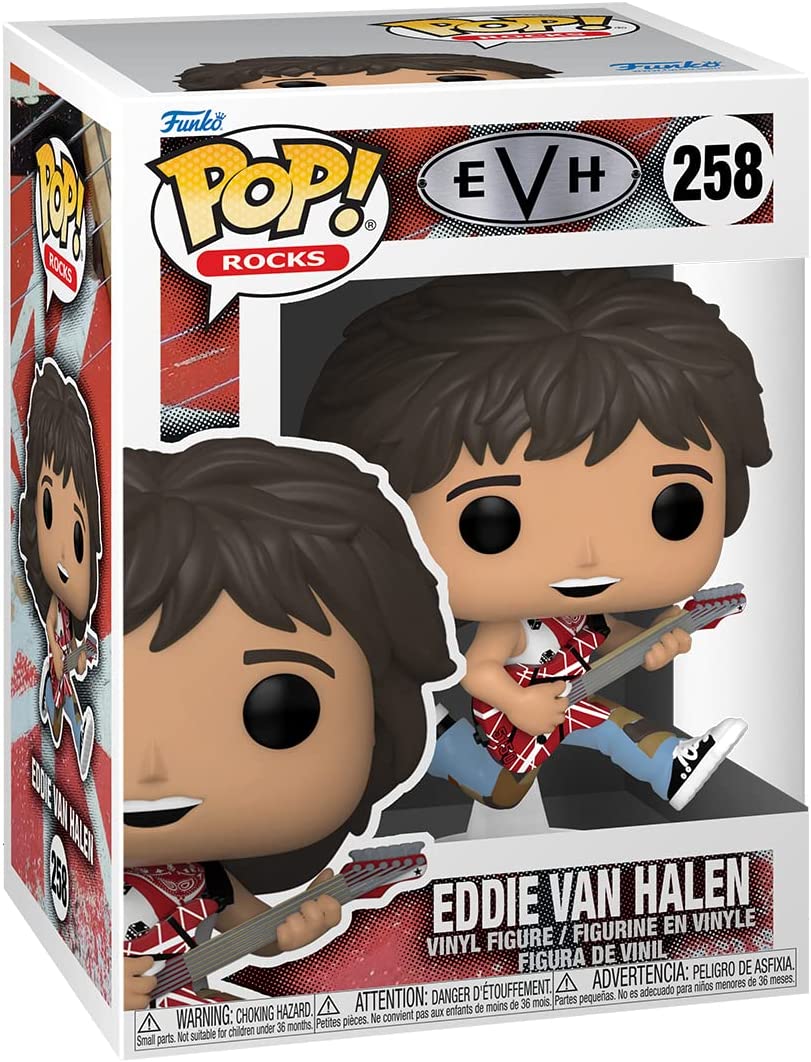 Funko Pop! Rocks: Eddie Van Halen - Eddie Van Halen with Guitar #258 - Image 2