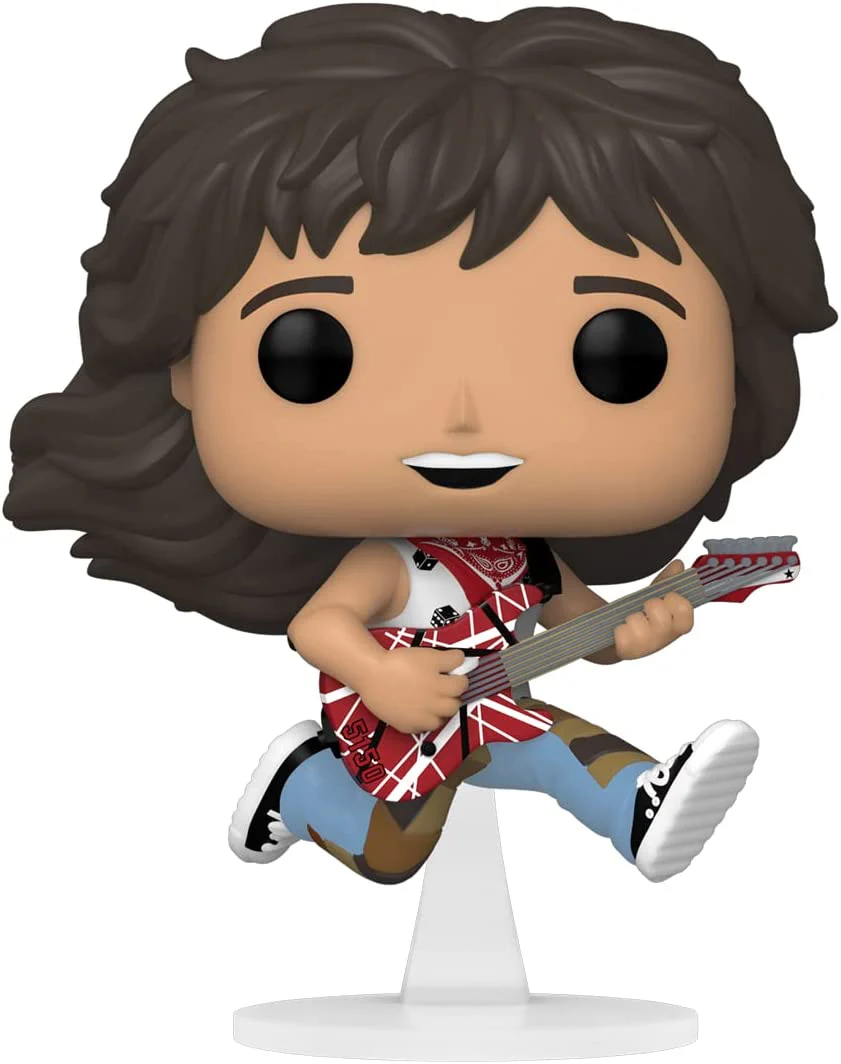 Funko Pop! Rocks: Eddie Van Halen - Eddie Van Halen with Guitar #258 - Image 1