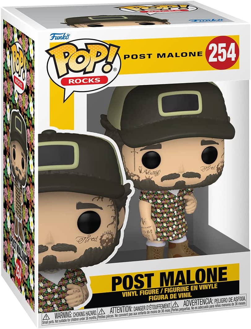 Funko Pop! Rocks: Post Malone - Post Malone in Sundress #254 - Image 2
