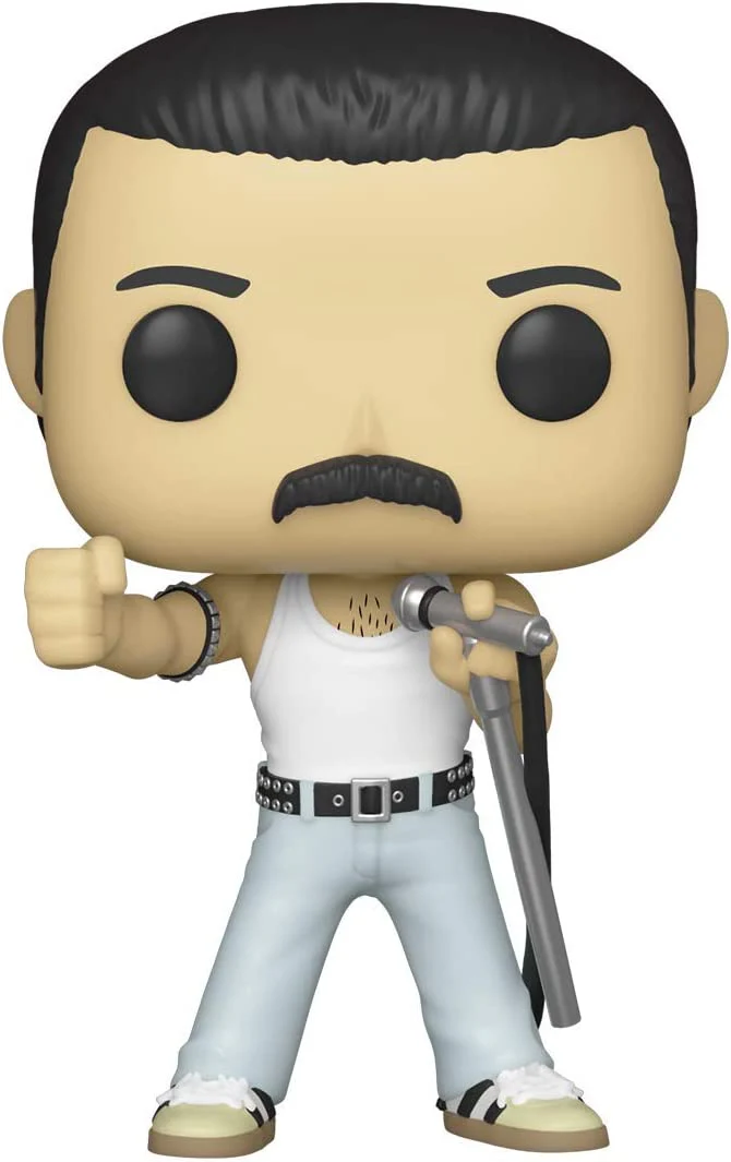 Funko Pop! Rocks: Queen - Freddie Mercury Radio Gaga 1985 Vinyl Figure - Image 1
