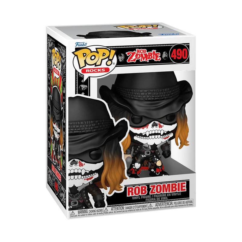 Funko Pop! Rocks: Rob Zombie - Rob Zombie with Bandana #490 - Image 2
