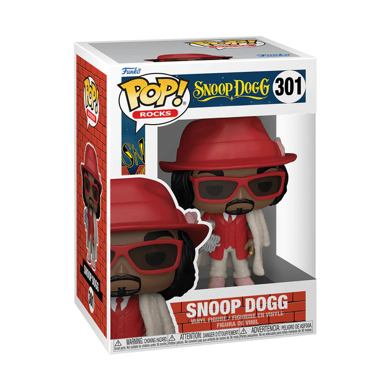 Funko Pop! Rocks: Snoop Dogg - Snoop Dogg in Fur Coat #301 - Image 3