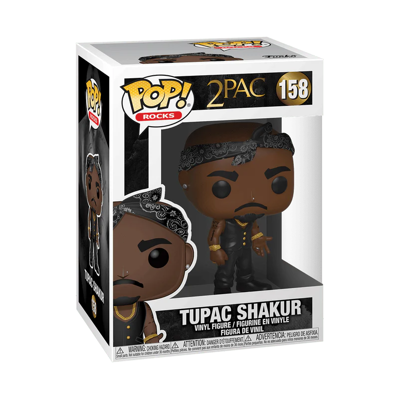 Funko Pop! Rocks: 2Pac - Tupac Shakur #158 - Image 2