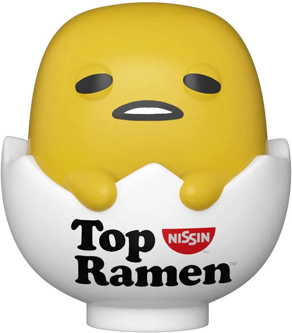 Funko Pop! Sanrio: GudeXNissin - Gudetama in Shell Vinyl Figure - Image 1