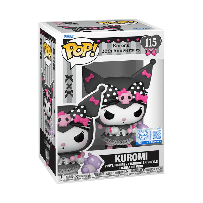 Funko Pop! Sanrio: Hello Kitty and Friends - Kuromi with Baku #115 20th Anniversary - Image 2