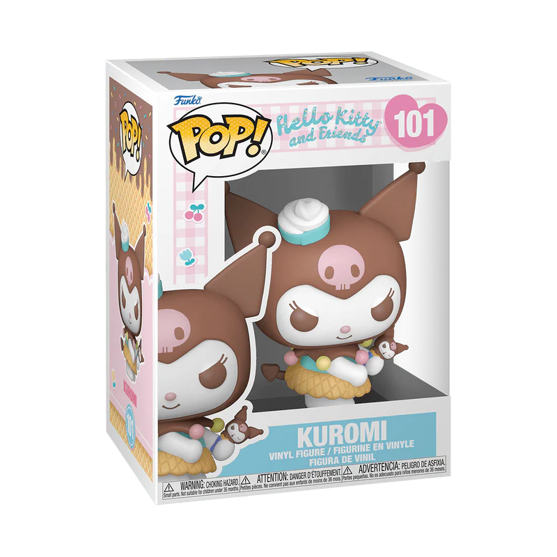 Funko Pop! Sanrio: Hello Kitty and Friends - Kuromi with Ice Cream #101 - Image 2