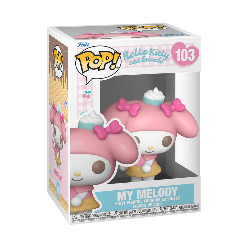 Funko Pop! Sanrio: Hello Kitty and Friends - My Melody with Ice Cream #103 - Image 2