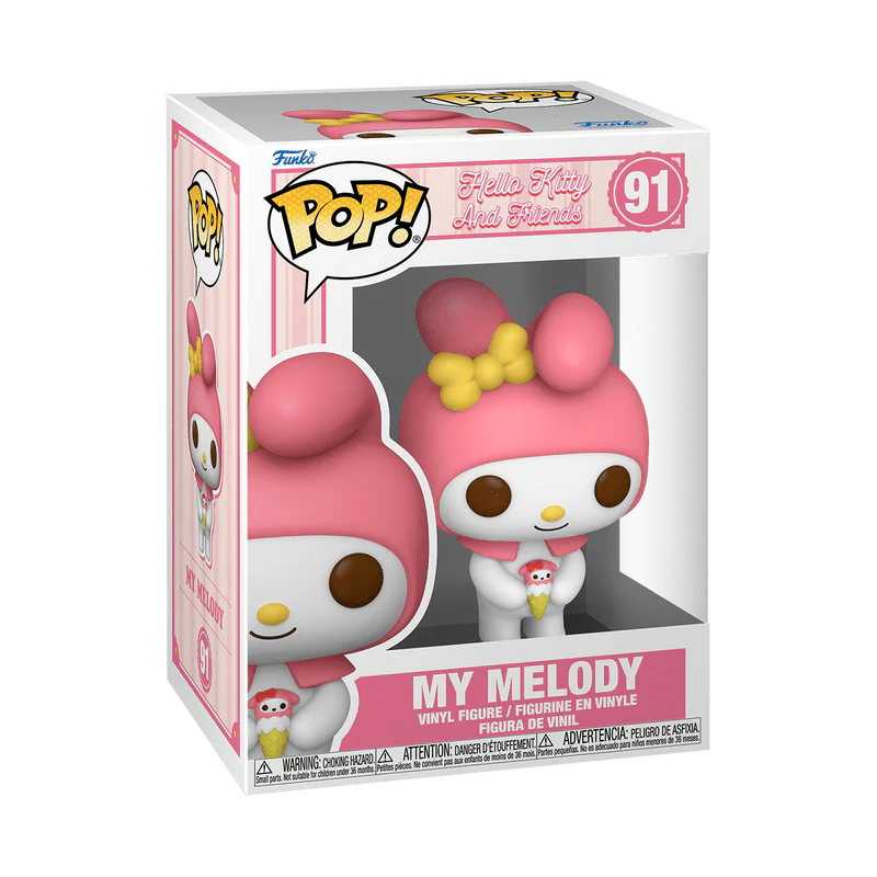 Funko Pop! Sanrio: Hello Kitty and Friends - My Melody with Ice Cream #91 - Image 2