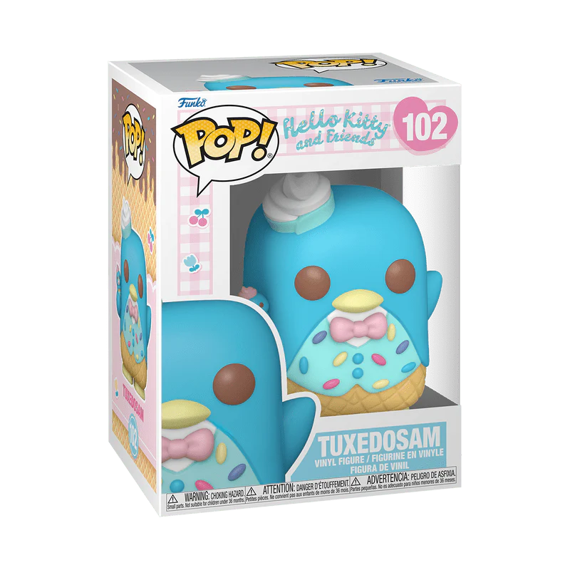 Funko Pop! Sanrio: Hello Kitty and Friends - Tuxedo Sam with Ice Cream #102 - Image 2