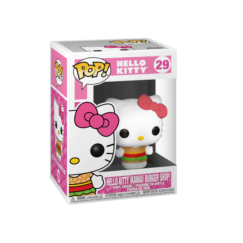 Funko Pop! Sanrio: Hello Kitty - Hello Kitty Kawaii Burger Shop #29 - Image 2